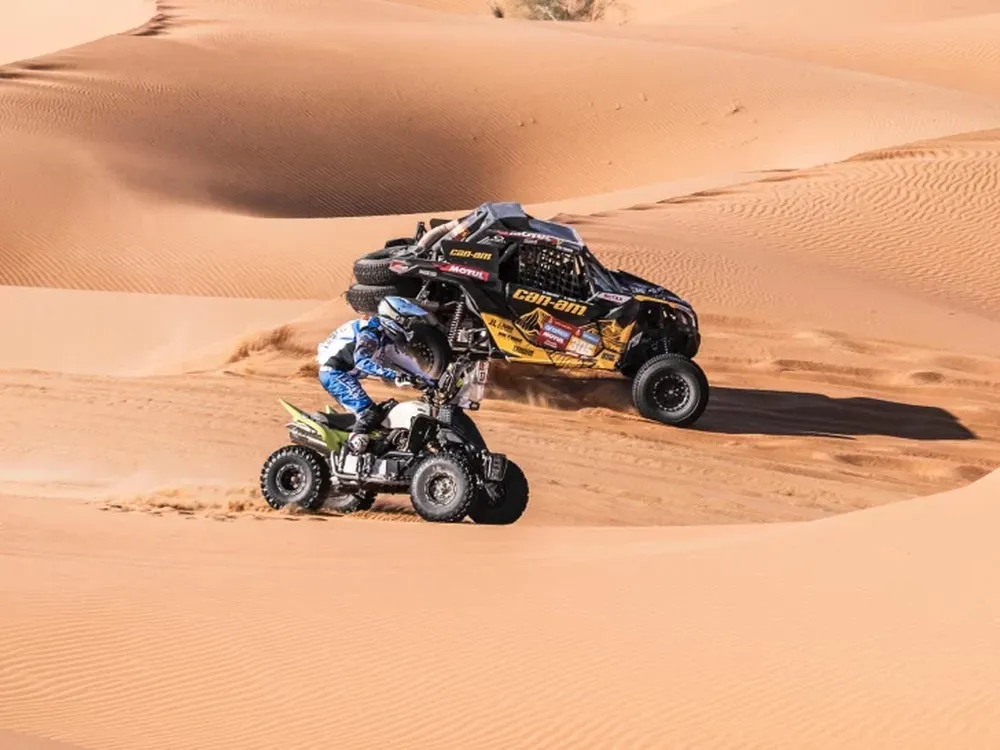 Andújar administra su ventaja en quads luego de la maratón del desierto en el Dakar