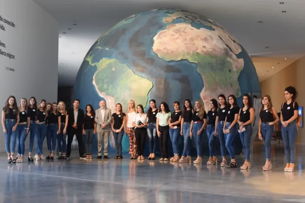 Las embajadoras conocieron las diferentes temáticas de Anchipurac