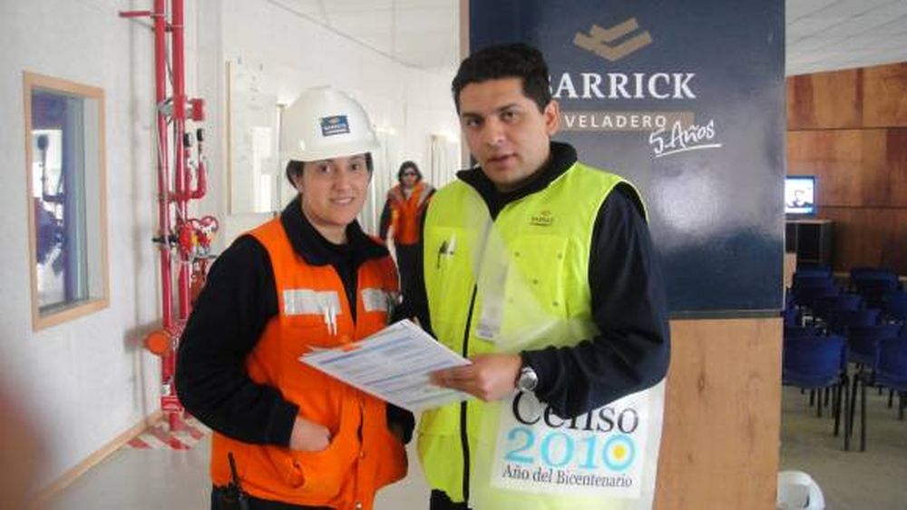 En zonas alejadas, la encuesta empezó ayer