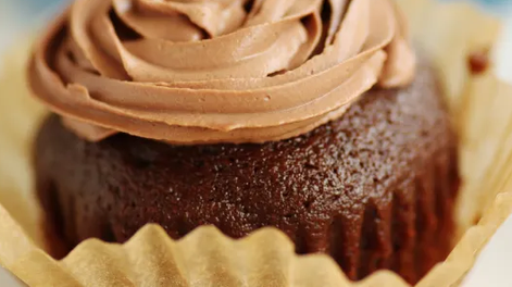 Crema chantilly con dulce de leche y cacao