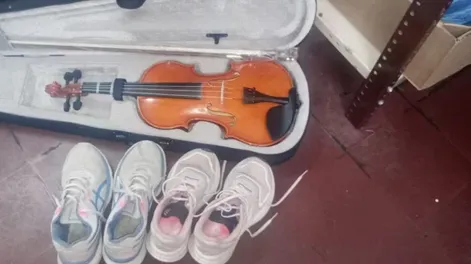 Desde un televisor hasta un violín: el botín que robó un menor de 17 años en Pocito