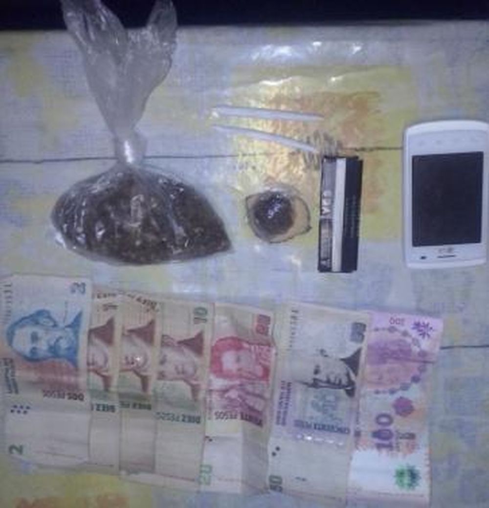 Caen con marihuana