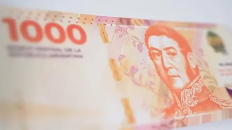 Ya está en circulación el nuevo billete de $1000 con la imagen de San Martín