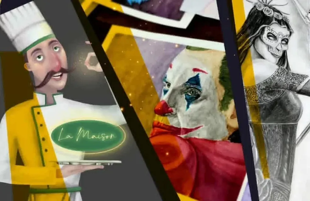 Trabajos de algunos de los ilustradores sanjuaninos que egresarán en esta primera cohorte