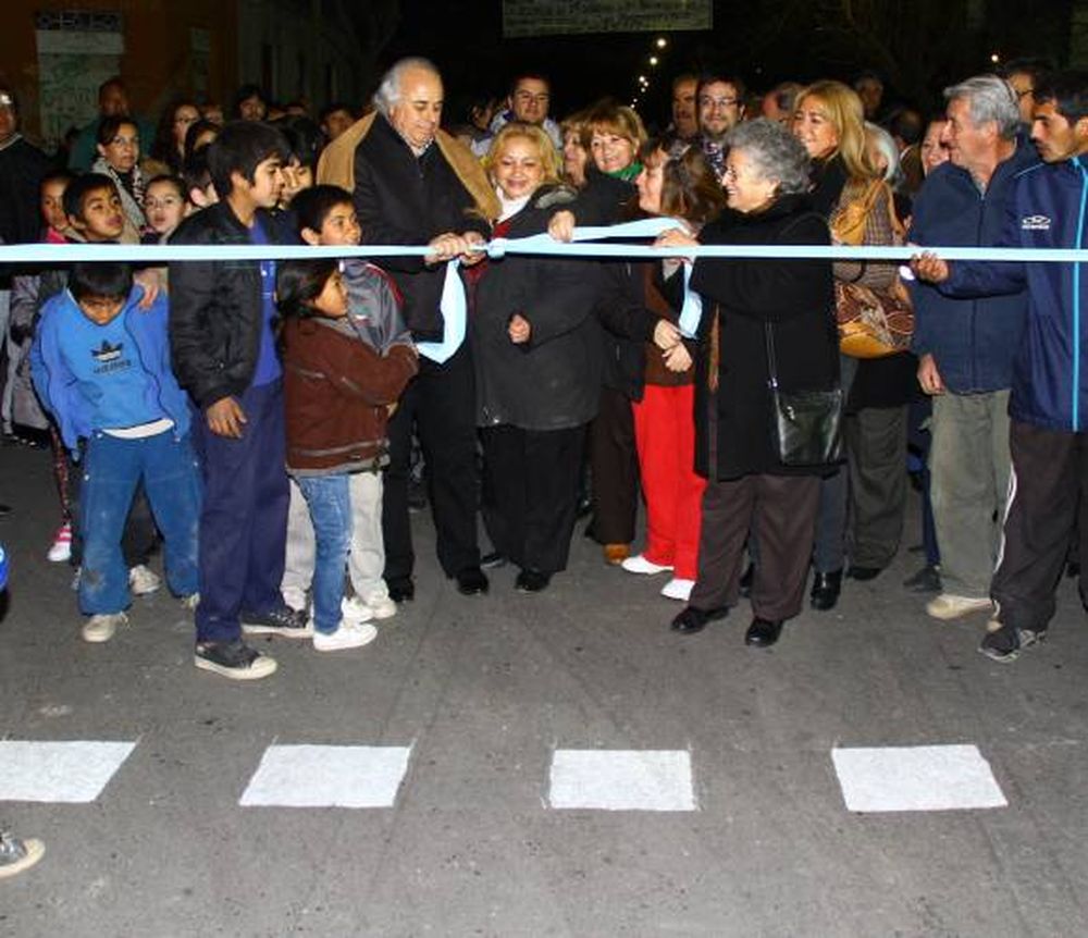 Inauguraron una obra vial de $987.000
