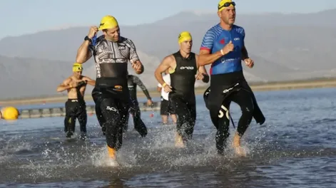 Leiro y Penella, los dueños del Ironman en San Juan