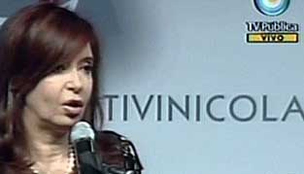 Cristina pidió un crecimiento parejo y sustentable