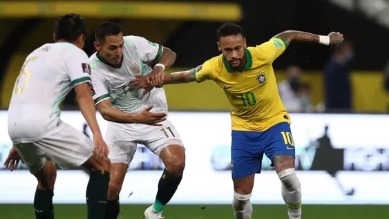 Con un Neymar imparable Brasil goleó a Bolivia