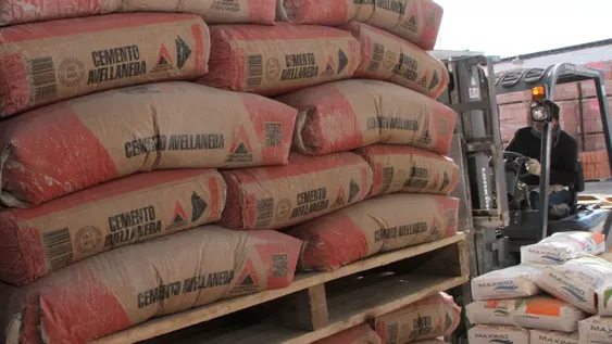 La venta de cemento en casi todo 2021 estuvo en los niveles de prepandemia