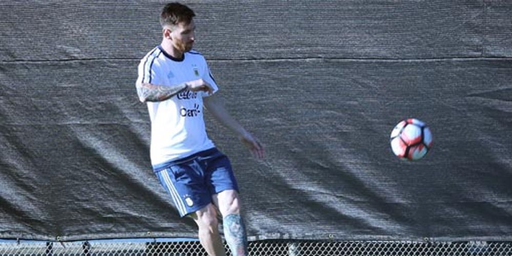 Messi entrenó con más intensidad para poder jugar con Panamá