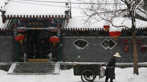 Nieve en China