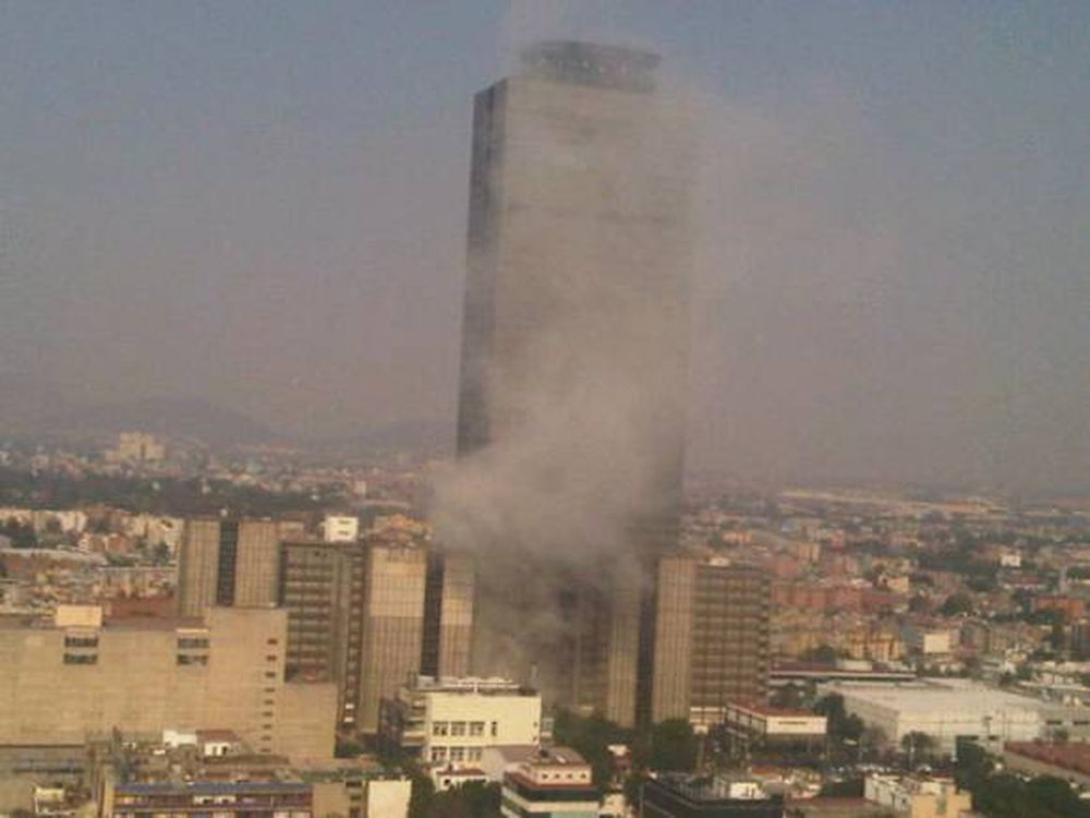 México: explosión y muerte en pleno centro