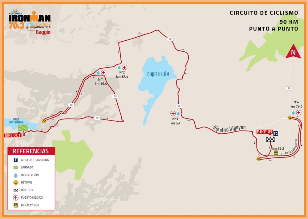 IRONMAN 70.3 San Juan 2026: los circuitos y distancias de una prueba ...