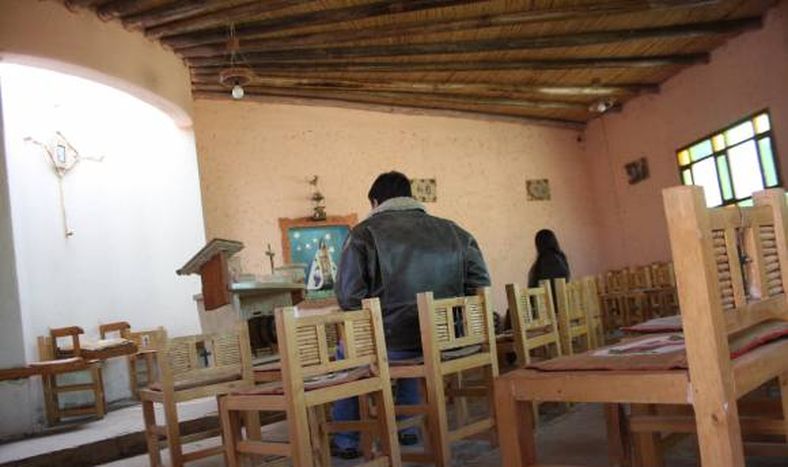 Un templo con la forma de un abanico