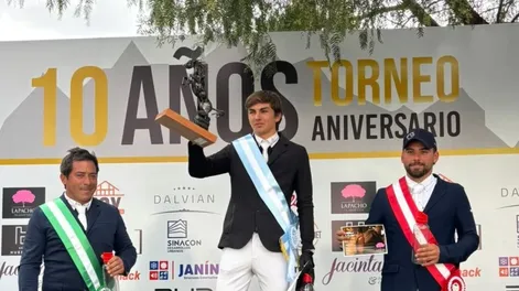 Destacada cosecha de la delegación sanjuanina en el Torneo de Saltos Hípicos de Mendoza