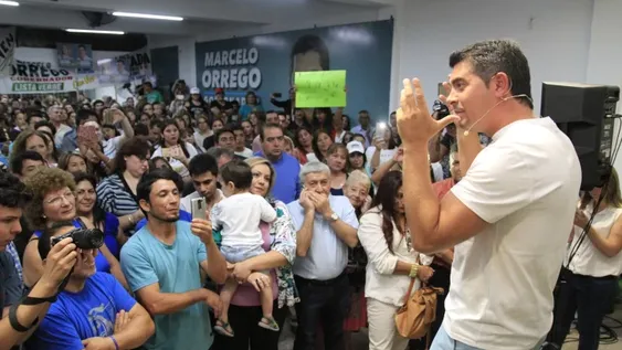 Orrego, en el búnker del Frente Con Vos: “Gobernar es administrar prioridades”