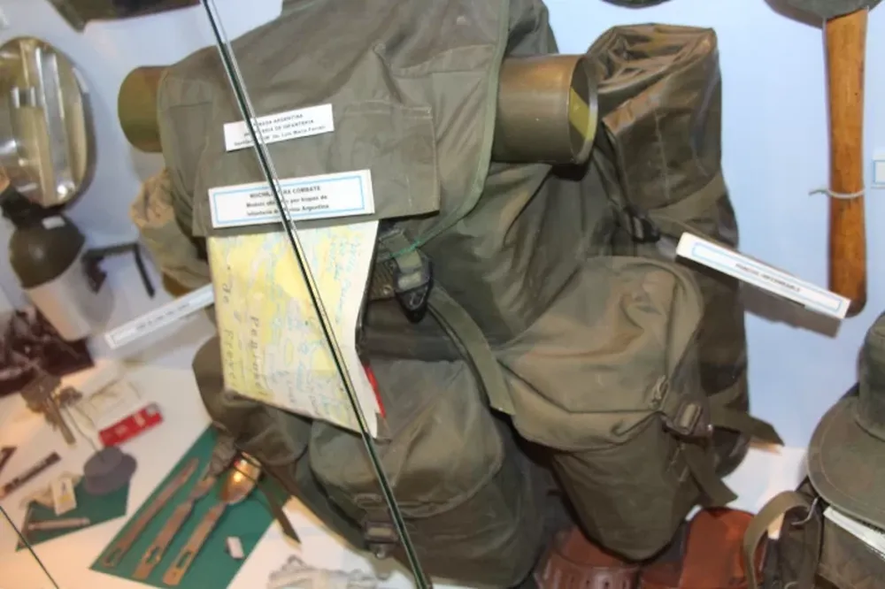 Los recuerdos de Malvinas en un museo de Río Gallegos, en fotos