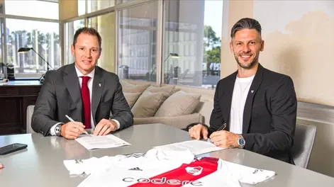 Martín Demichelis debutará como DT de River ante Unión La Calera de Chile