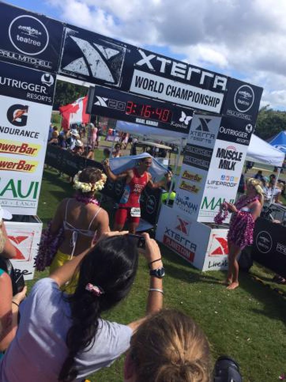 Lucas Méndez hizo una gran carrera en Hawai y terminó 7º