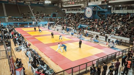 Imponente. El estadio Aldo Cantoni se convertirá en escenario de otro Nacional de Judo en San Juan.