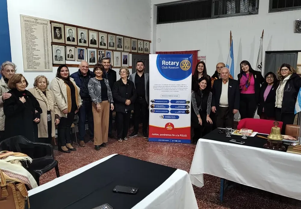 Gobernadora de Rotary Internacional, de visita