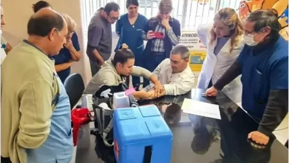 CAPACITACIÓN. Personal sanitario se capacita cada año en la atención de TBC.