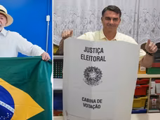 flavio bolsonaro lidera la primera vuelta y se perfila un balotaje frente a lula da silva