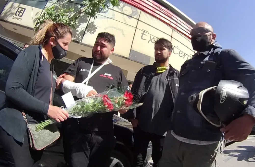“El auto nos agarró de atrás y ella amortiguó todo el golpe… ¿ahora quién me la devuelve?”