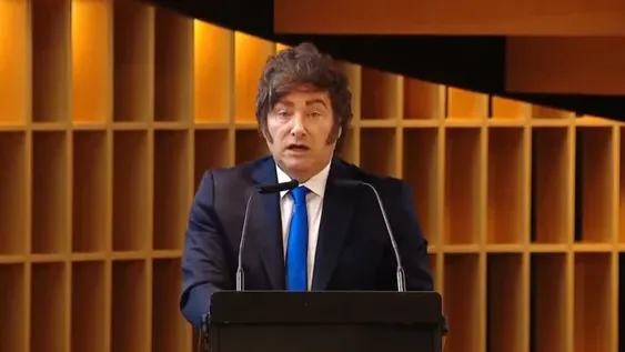 Javier Milei en la Corporación América: “Abróchense los cinturones porque van a ver más reformas”