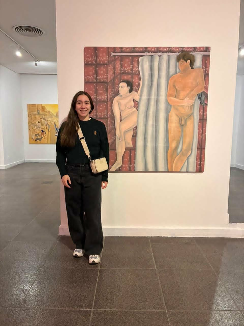Ana en la 1° Edición del Premio Witcomb a las Artes Visuales (2026), donde obtuvo Mención Honorífica
