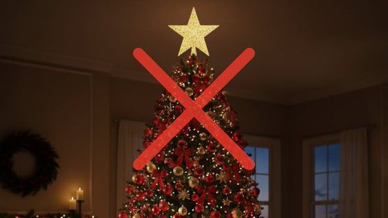Adiós a la estrella en la punta del árbol: el adorno moderno que se impone esta temporada