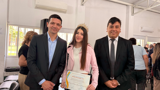 el concejo de chimbas distinguio a 16 jovenes en un homenaje por la noche de los lapices