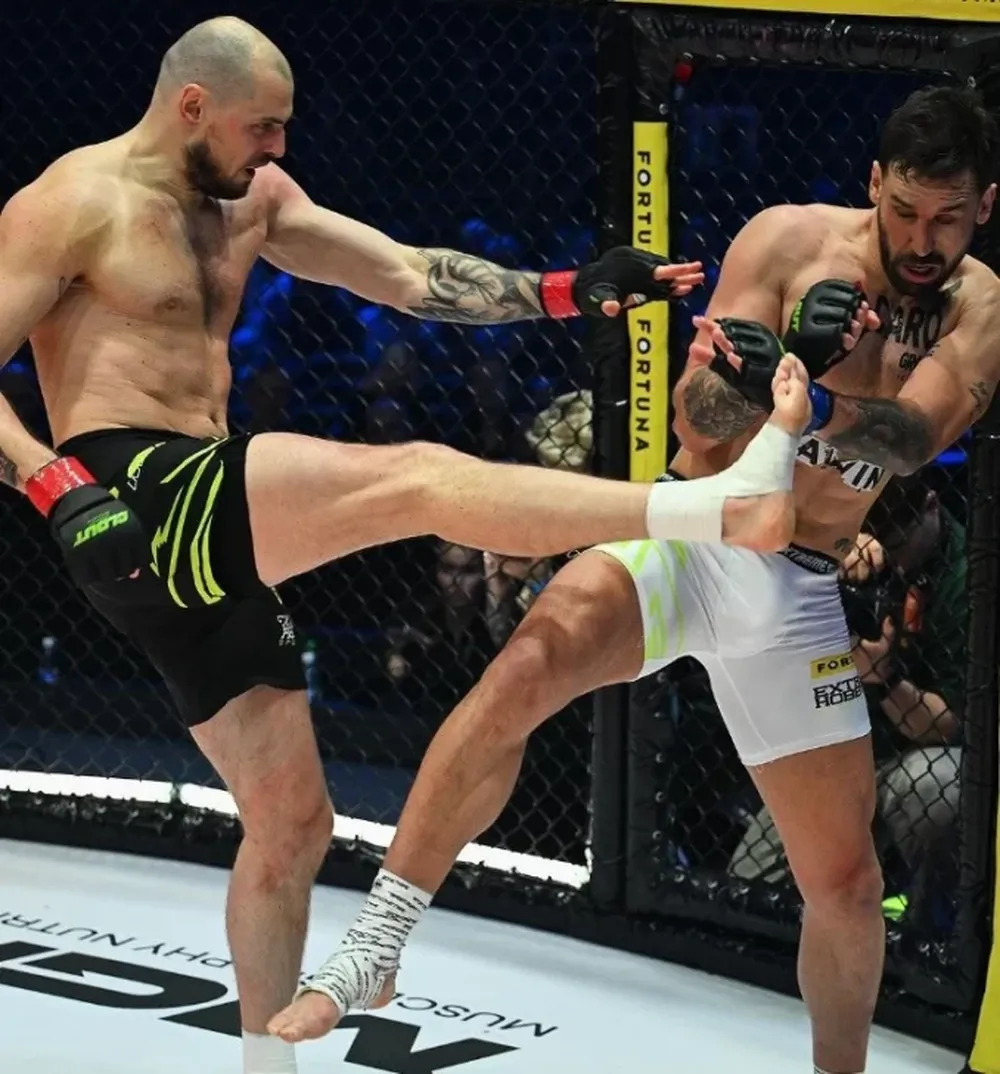 Era un crack en UPCN y ahora brilla en el MMA