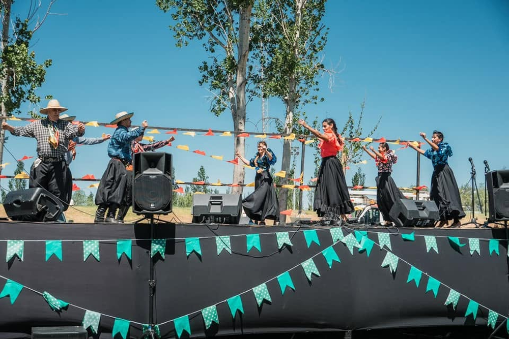Fiesta del espárrago y del alcaucil. Espectáculos y gastronomía