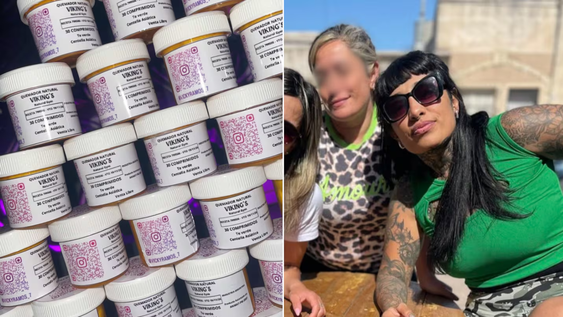 Las hermanas se tomaron el trabajo de falsificar sellos de la ANMAT para vender su suplemento falso.&nbsp;