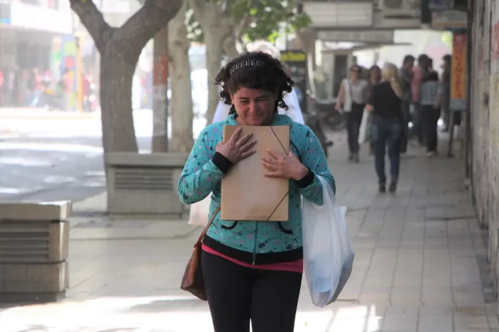 Tal como se esperaba, llegó un intenso viento al Gran San Juan