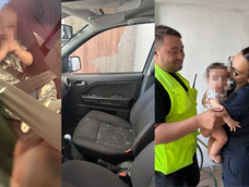 El rescate se produjo en Mendoza después de que la madre lo haya dejado encerrado accidentalmente. El rescate se produjo en Mendoza después de que la madre lo haya dejado encerrado accidentalmente.