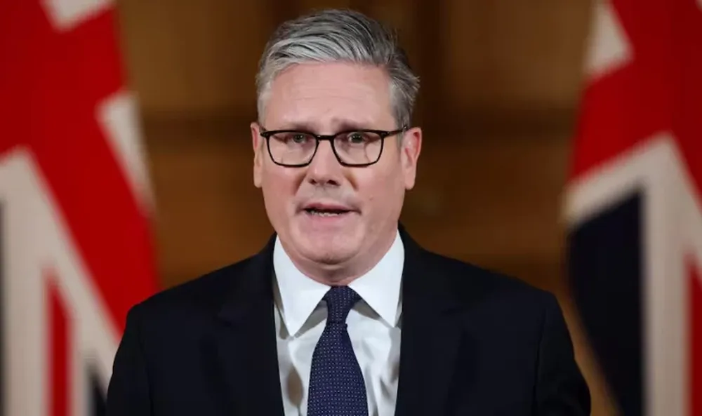 Primer ministro de Reino Unido, Keir Starmer,