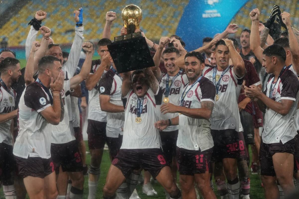 Lanús se consagró campeón de la Recopa Sudamericana.&nbsp;