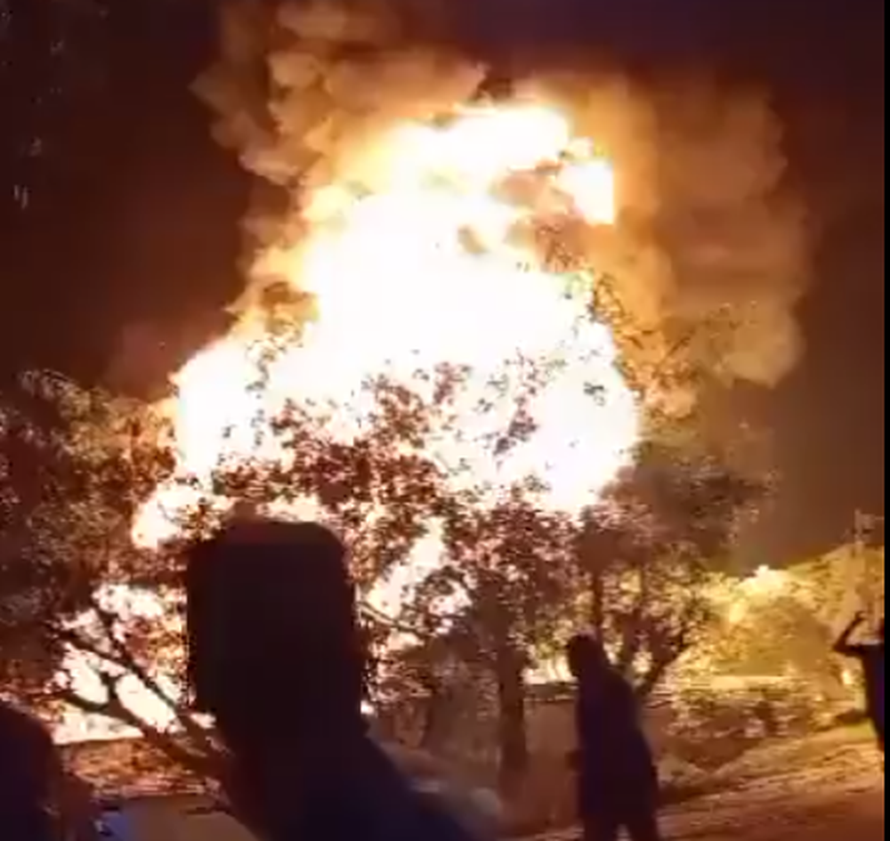 Impactante explosión en un depósito clandestino de combustible en Formosa