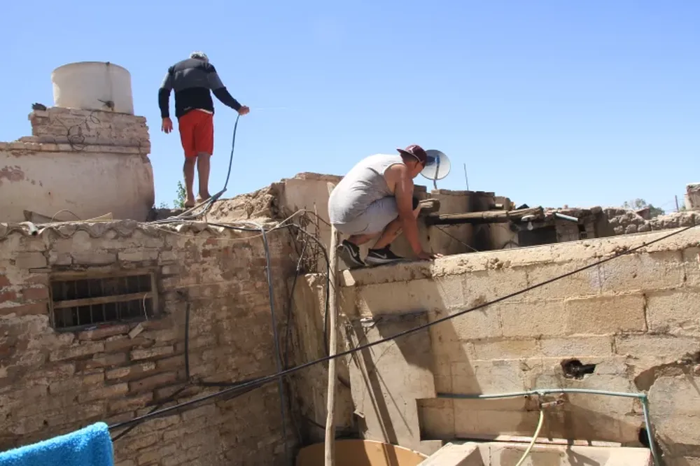 ¿Pelearon e incendiaron la casa que alquilan?