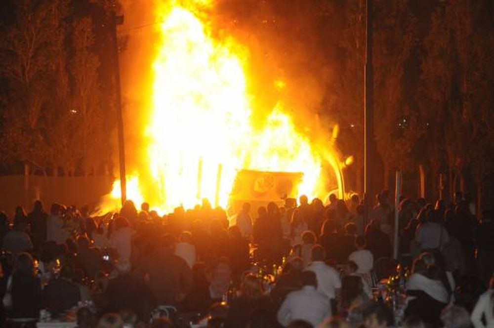 El fuego se hizo esperar