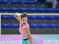 Sara Toia es una de las grandes promesas del patinaje artístico para San Juan.&nbsp;