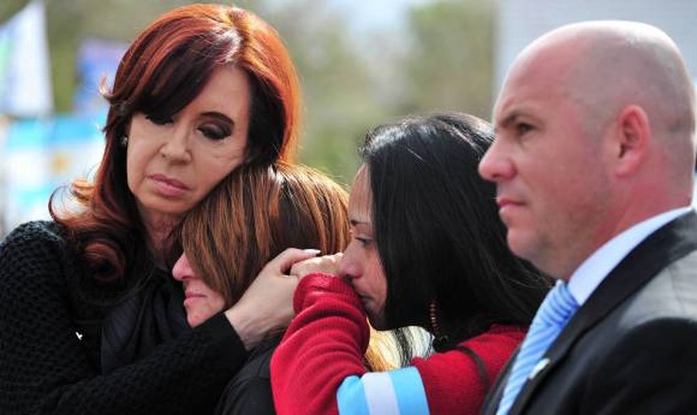 Crítica para británicos  en acto por Malvinas