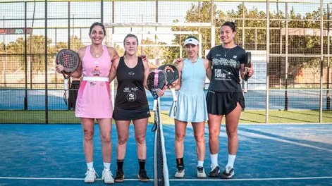 Nivel. San Juan recibió a lo mejor del padel argentino en un torneo especial.