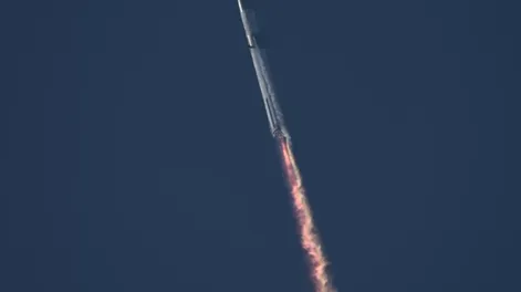 El cohete Starship, el más potente de la historia, explotó en el aire tras su despegue