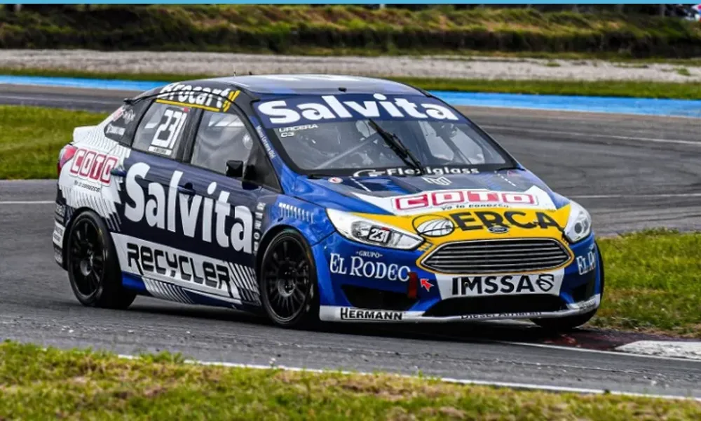 EL RIONEGRINO Juan Manuel Urcera con su Ford Focus, de Clase 3, será uno de los animadores del fin de semana.