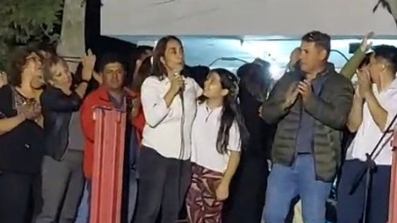 En Caucete celebra Romina Rosas