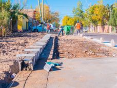 Rivadavia comenzó con la obra de urbanización de la esquina conformada por las calles Sargento Cabral y Cabañas. Rivadavia comenzó con la obra de urbanización de la esquina conformada por las calles Sargento Cabral y Cabañas.