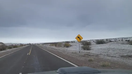 Con la llovizna durante el amanecer, cuál es el estado de rutas en San Juan